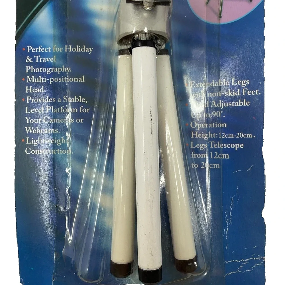FamilyMaid Mini Table Tripod Extendable Legs Camera Tripod NOS